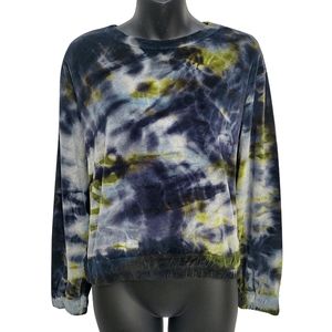 Allsaints "Pippa velvet tie-dye sweater" NWT size US 4
